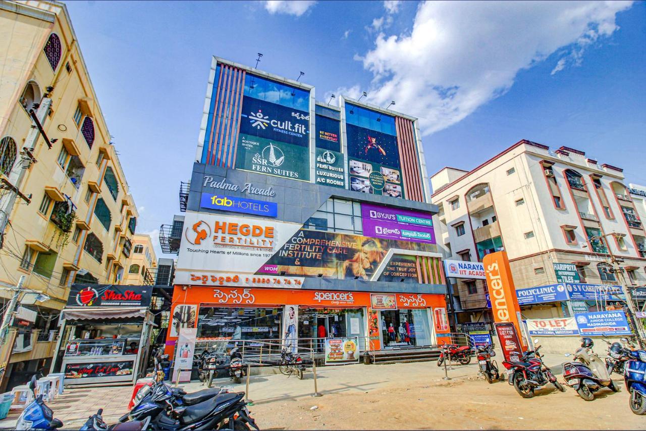 Fabhotel Ssr Fern Suites - 100M From Gsm Mall Madeenaguda Lingampalli Екстериор снимка